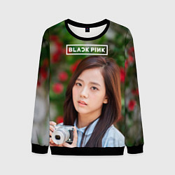 Свитшот мужской Blackpink Jisoo, цвет: 3D-черный