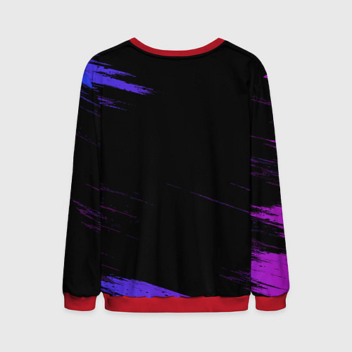 Мужской свитшот Манки на стиле / 3D-Красный – фото 2