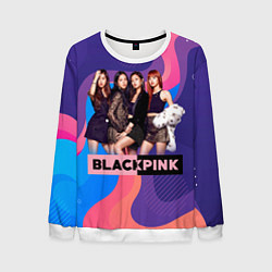 Свитшот мужской K-pop Blackpink girls, цвет: 3D-белый