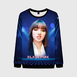 Свитшот мужской Lisa Blackpink, цвет: 3D-черный