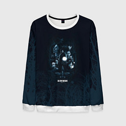 Свитшот мужской Персонажи Alan Wake, цвет: 3D-белый