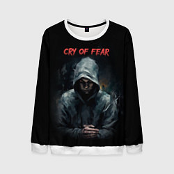 Свитшот мужской Cry of Fear - Simon, цвет: 3D-белый
