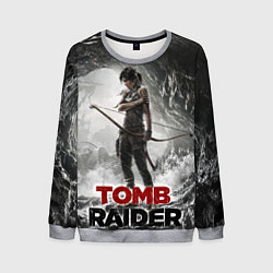 Свитшот мужской Rise of the tomb rider, цвет: 3D-меланж