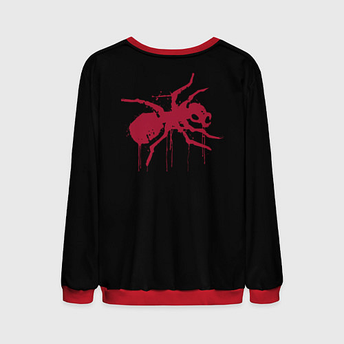 Мужской свитшот Keith flint draw head / 3D-Красный – фото 2