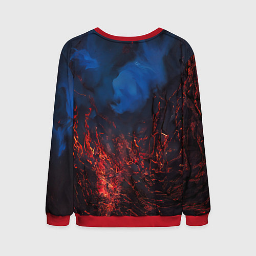 Мужской свитшот Sodom Cod red / 3D-Красный – фото 2