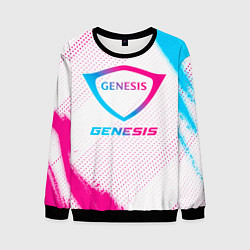 Свитшот мужской Genesis neon gradient style, цвет: 3D-черный