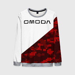 Мужской свитшот Omoda red white