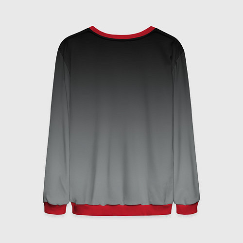 Мужской свитшот Audi sport - racing car - extreme / 3D-Красный – фото 2