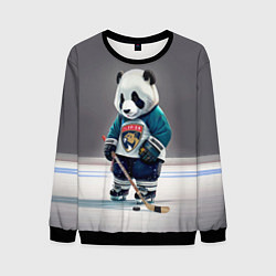 Свитшот мужской Panda striker of the Florida Panthers, цвет: 3D-черный