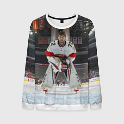 Свитшот мужской Sergey Bobrovsky - Florida panthers - hockey, цвет: 3D-белый