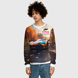Свитшот мужской Forza Horison осенний пейзаж, цвет: 3D-белый — фото 2
