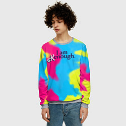 Свитшот мужской I Am Kenough Tie-Dye, цвет: 3D-меланж — фото 2