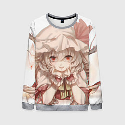 Свитшот мужской Touhou Project Flandre Scarlet Cute, цвет: 3D-меланж