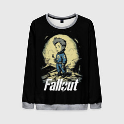 Свитшот мужской Fallout boy, цвет: 3D-меланж