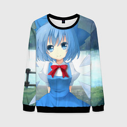 Свитшот мужской Touhou Project Cirno Тируно 9, цвет: 3D-черный