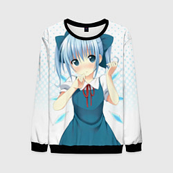 Свитшот мужской Touhou Project Cirno Chiruno, цвет: 3D-черный