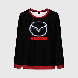 Свитшот мужской Mazda japan motor, цвет: 3D-красный