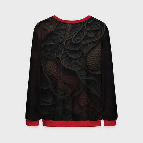 Мужской свитшот Монстр внутри меня / 3D-Красный – фото 2