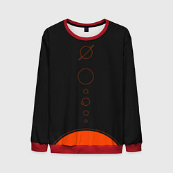 Мужской свитшот Solar system - abstract