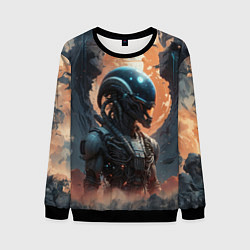 Мужской свитшот Ксеноморф в скафандре