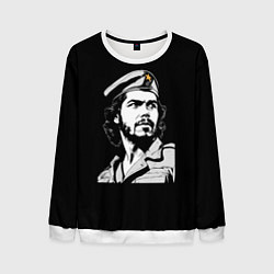 Свитшот мужской Che Guevara - Hasta La Victoria, цвет: 3D-белый