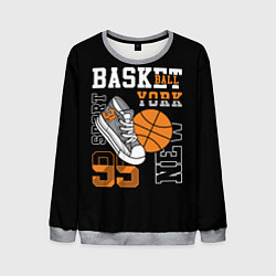 Мужской свитшот Basketball New York
