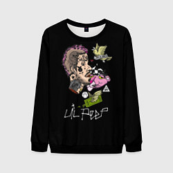 Свитшот мужской Lil Peep рэпер, цвет: 3D-черный