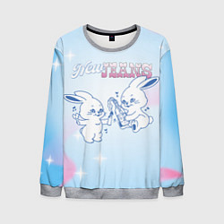 Свитшот мужской Newjeans баннис, цвет: 3D-меланж