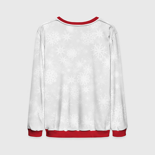 Мужской свитшот Дракон на спорте 2024 / 3D-Красный – фото 2