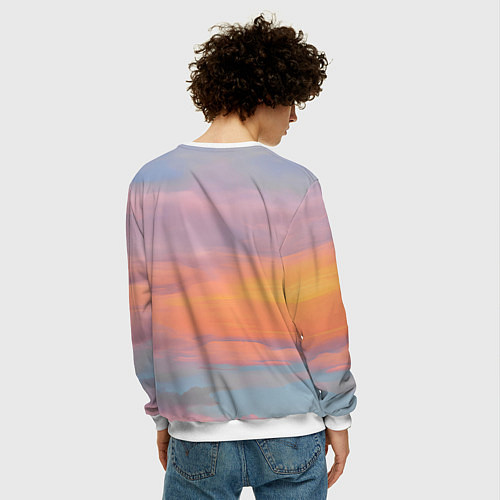 Мужской свитшот 30 SMT Seasons / 3D-Белый – фото 4