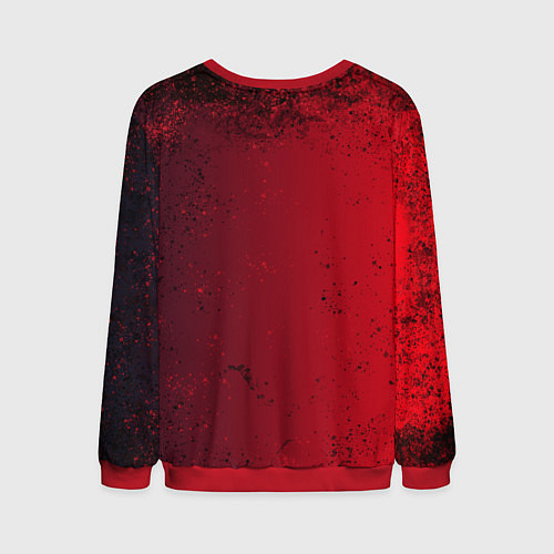 Мужской свитшот Магическая битва - Итадори Юдзи / 3D-Красный – фото 2