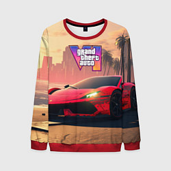 Мужской свитшот GTA 6 спортивное авто