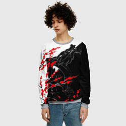 Свитшот мужской Tokyo Dragon, цвет: 3D-меланж — фото 2