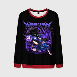 Свитшот мужской Бачира - Блю Лок, цвет: 3D-красный