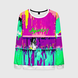 Свитшот мужской Counter Strike neon revolution, цвет: 3D-белый