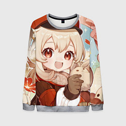Мужской свитшот Genshin Impact Кли cute Dodoko