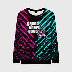 Свитшот мужской GTA6 vice city game, цвет: 3D-черный