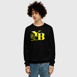 Свитшот мужской Young Boys fc club, цвет: 3D-черный — фото 2