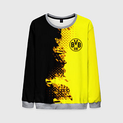 Свитшот мужской Borussia fc sport краски, цвет: 3D-меланж