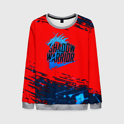 Свитшот мужской Shadow Warrior actions game, цвет: 3D-меланж
