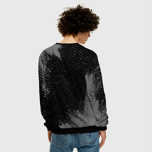 Мужской свитшот Константин: мужчина с очень большой буквы / 3D-Черный – фото 4