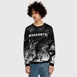 Свитшот мужской Megadeth black graphite, цвет: 3D-черный — фото 2