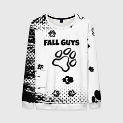 Свитшот мужской Fall Guys game, цвет: 3D-белый