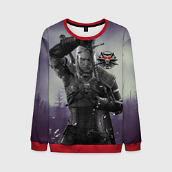 Мужской свитшот Ведьмак на охоте