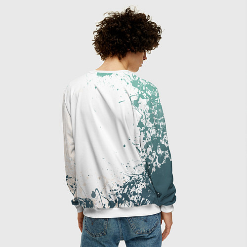 Мужской свитшот Sweet Freiren / 3D-Белый – фото 4