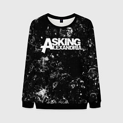 Свитшот мужской Asking Alexandria black ice, цвет: 3D-черный
