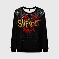 Свитшот мужской Slipknot band, цвет: 3D-черный