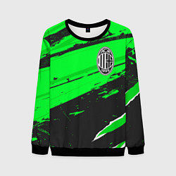 Свитшот мужской AC Milan sport green, цвет: 3D-черный