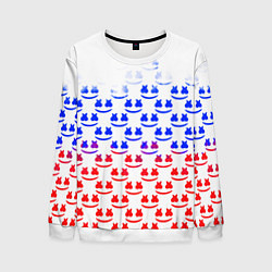 Свитшот мужской Marshmello russia color, цвет: 3D-белый