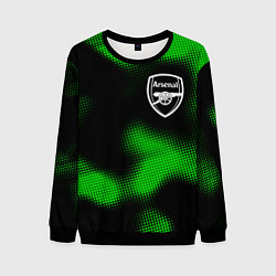 Свитшот мужской Arsenal sport halftone, цвет: 3D-черный